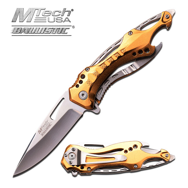 MTech USA MT-A705SGD SPRING ASSISTED KNIFE 4.5'' CLOSED