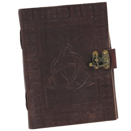 Triquetra Handmade LEATHER Bound Diary