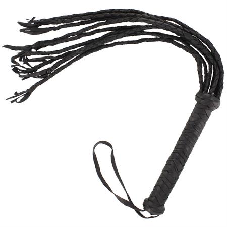 Leather Cat O Nine Tail Scourge Whip