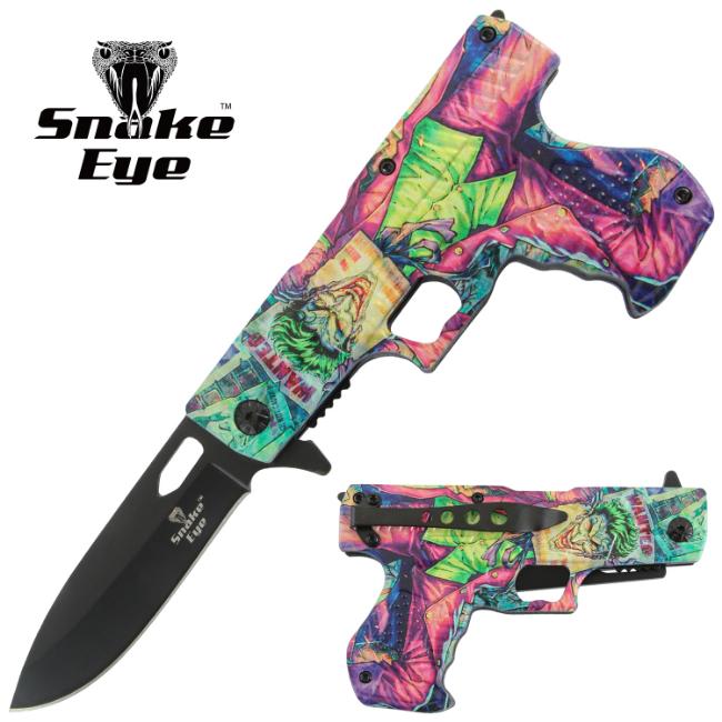 Snake Eye Tactical GUN Knife SE-5272-R
