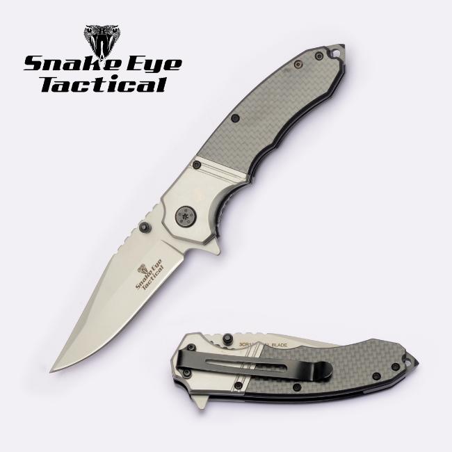 Snake Eye Tactical Heavy Duty Spring Assist Knife SE1371