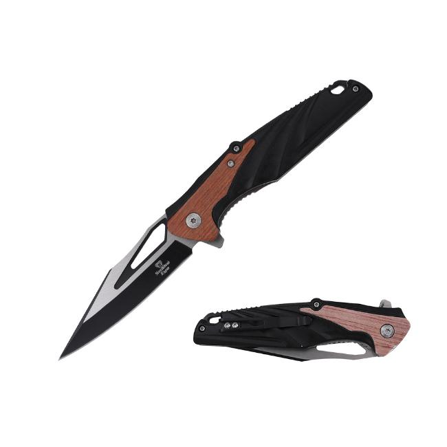 Snake Eye TaCtiCal Heavy Duty Spring Assist Knife SE-0530BKBW