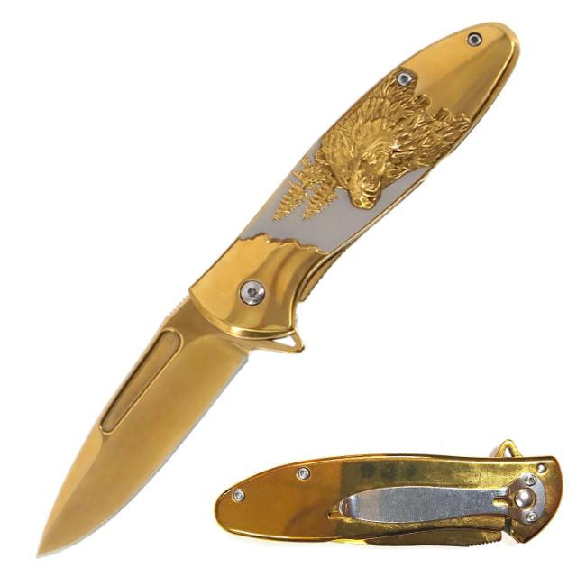 Dark Fantasy Blades Heavy Duty Spring Assist Knife DF-9036-5
