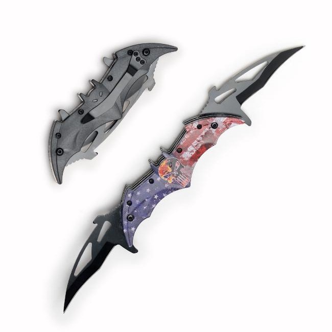 Snake Eye Tactical PBKD6 Double Bladed Spring Assisted Knife