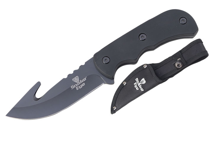 Snake Eye Tactical Skinner KNIFE Gut Hook Blade 8.5'' Overall