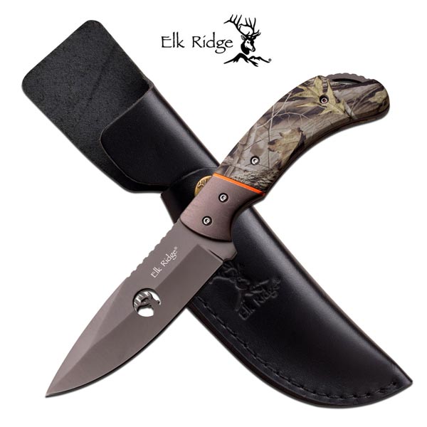 Elk Ridge ER-554CA FIXED BLADE KNIFE 7.75'' OVERALL