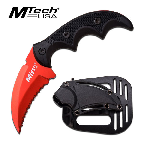MTech USA MT-20-63RD FIXED BLADE KNIFE 5'' OVERALL