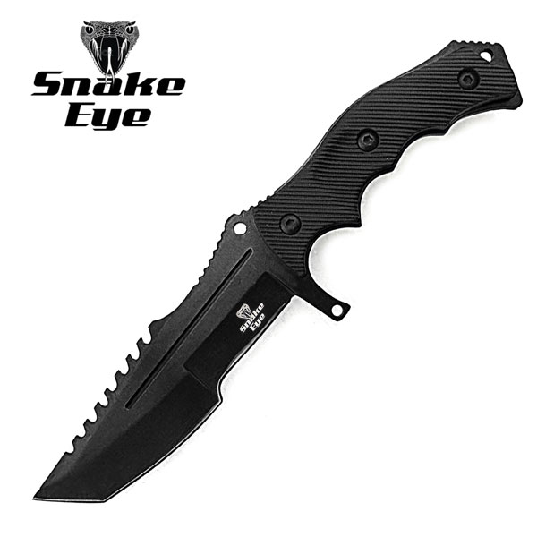 Snake Eye Tactical Heavy Duty Fix Blade KNIFE 8.5'' W/Case