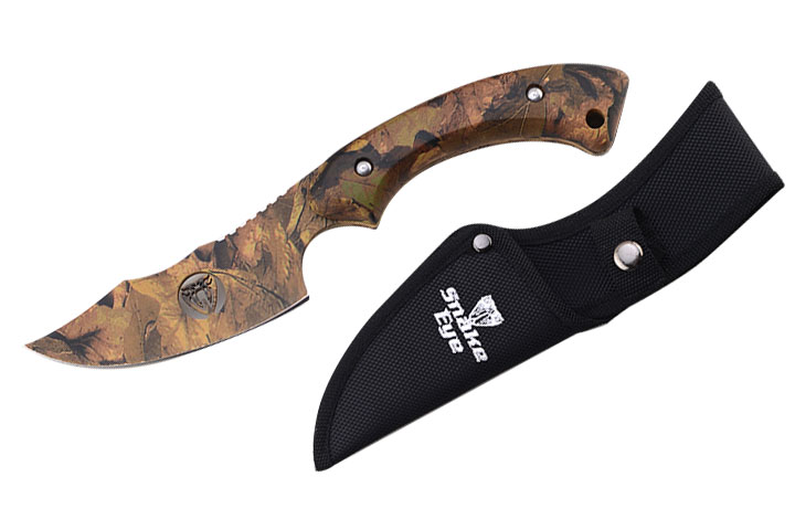 Snake Eye Tactical Skinner KNIFE 8'' Overall with Case