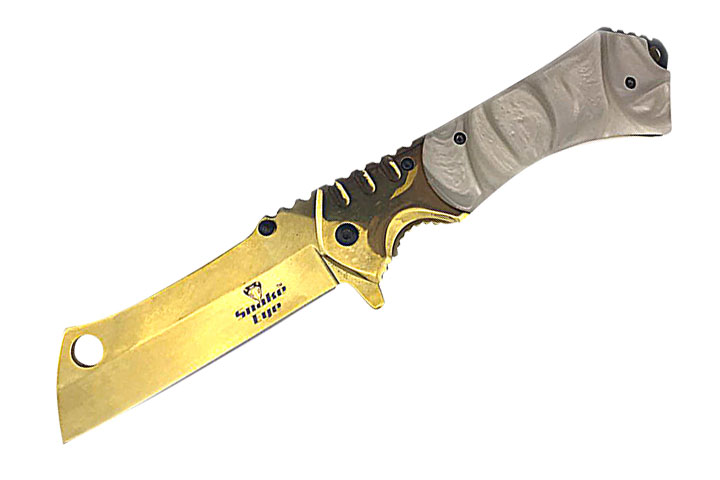 SNAKE EYE TACTICAL SPRING ASSIST RAZOR STYLE KNIFE 5''