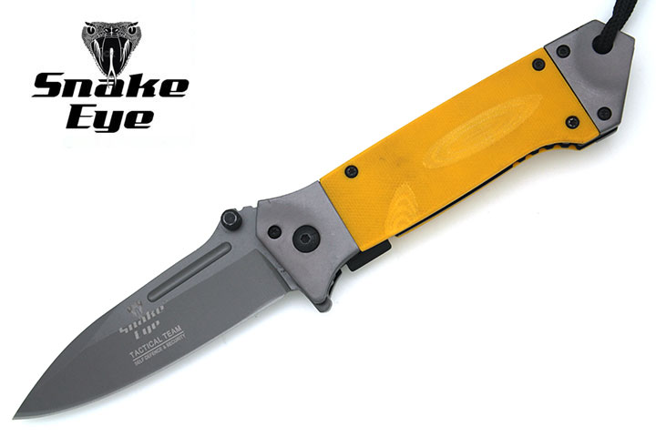 SNAKE EYE TACTICAL SPRING ASSIST KNIFE 4.5 CLOSED