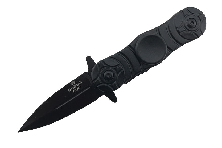 SNAKE EYE TACTICAL EXCLUSIVE SPRING ASSIST SPINNER KNIFE 3''