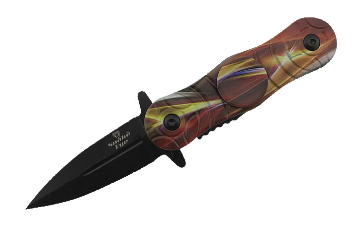 SNAKE EYE TACTICAL EXCLUSIVE SPRING ASSIST SPINNER KNIFE