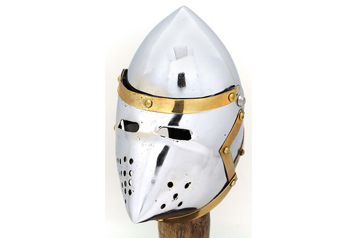 Medieval Warrior Mini Pig Nose Helmet