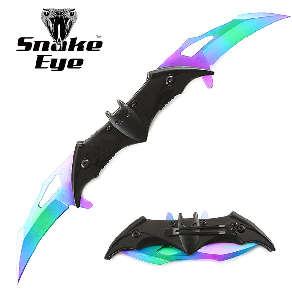 Snake Eye Tactical RB Double Bladed Fantasy Spring Assisted KNIFE