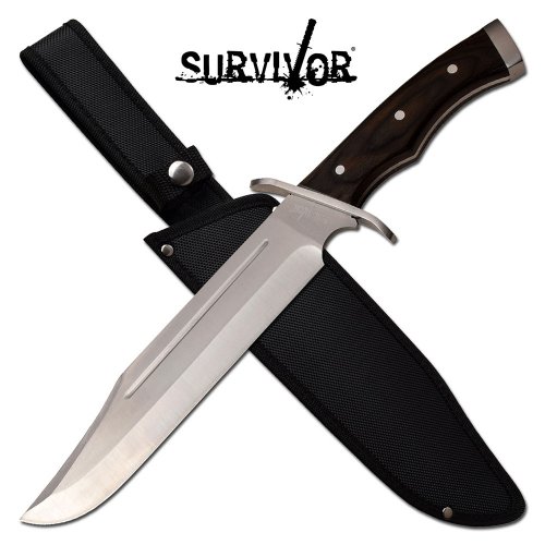SURVIVOR SV-FIX005BR FIXED BLADE KNIFE