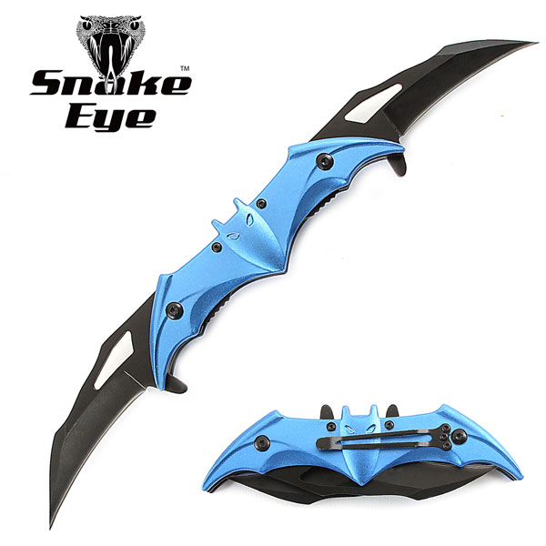 Snake Eye Tactical BKL Double Bladed Spring Assisted KNIFE