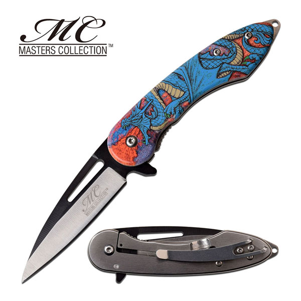 MASTERS COLLECTION MC-A051BL SPRING ASSISTED KNIFE