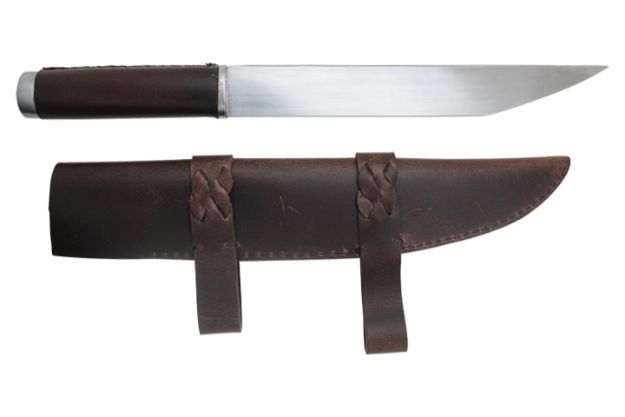 Medieval warrior brand  seax  dagger  18'' overall