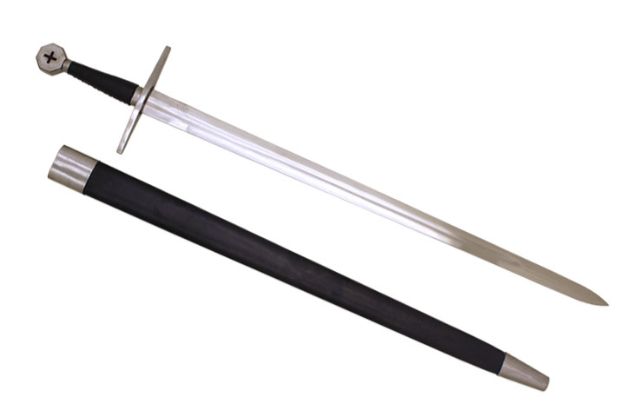 Medieval warrior brand  knight templer  SWORD 41.25'' overall