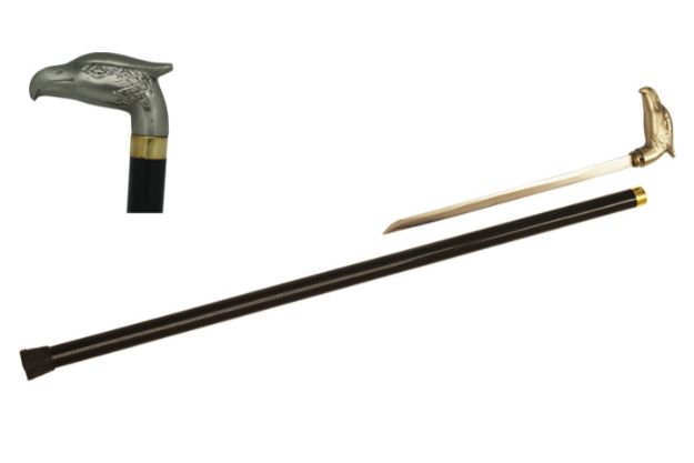 Eagle  Walking CANE SWORD 34.5'' Overall