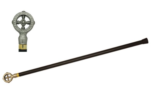 '' Mason'' Walking CANE with Hidden SWORD 35'' Overall