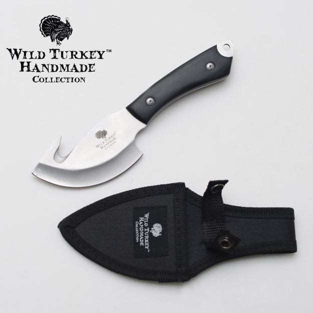 Wild Turkey Outdoor Tactical Heavy Duty Fix Blade Knife 9'' W/Case