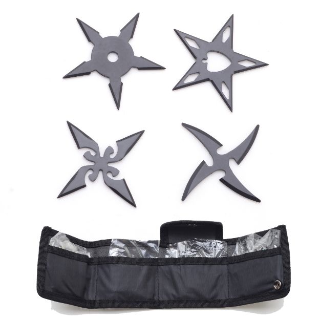 Snake Eye Tactical  4pc Throwing Star Set 2.5'' Diameter