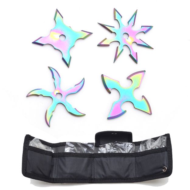 Snake Eye Tactical 4pc Throwing Star Set 2.5'' Diameter