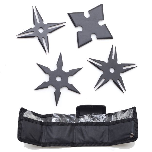SnAkE EyE TActicAl 4pc Throwing STAR SEt 2.5'' DiAmEtEr