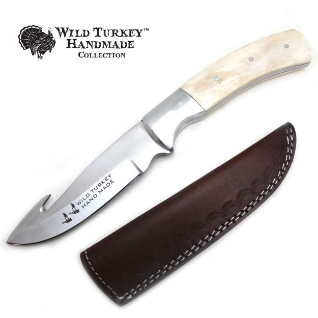 Wild Turkey Handmade Collection Fix Blade Skinner 10'' Overall