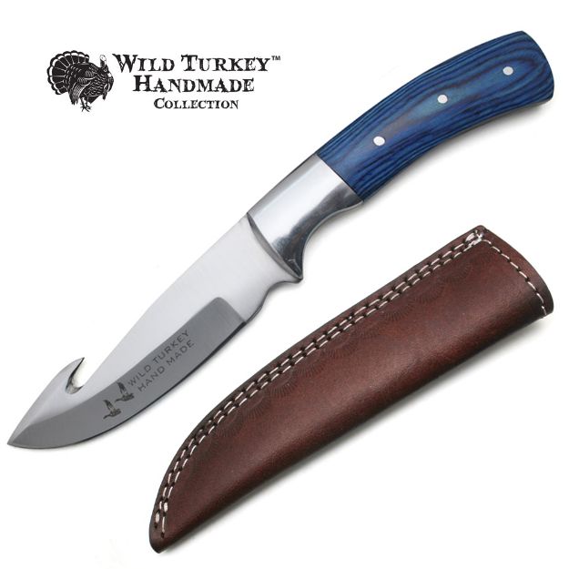 Wild Turkey Handmade Collection Fix Blade Skinner 10'' Overall