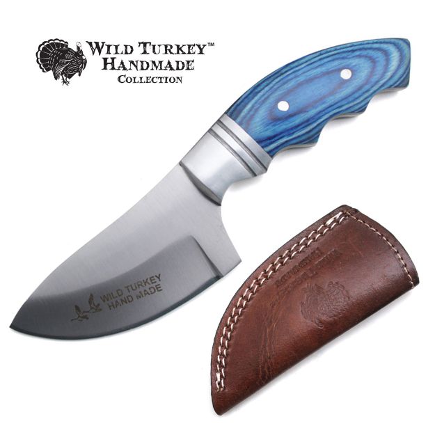 Wild Turkey Handmade Collection Fix Blade Skinner 7'' Overall