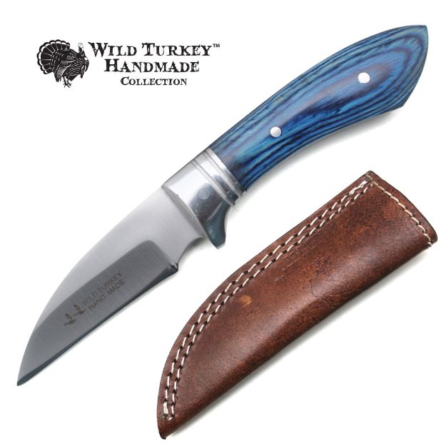 Wild Turkey Handmade Collection Fix Blade Knife 7'' Overall