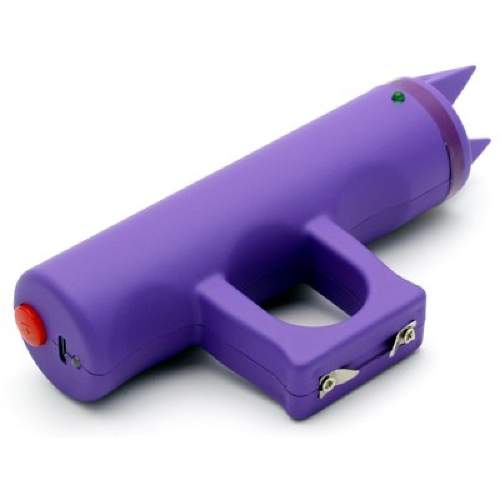 Purple Jogger Stun Gun With Alarm