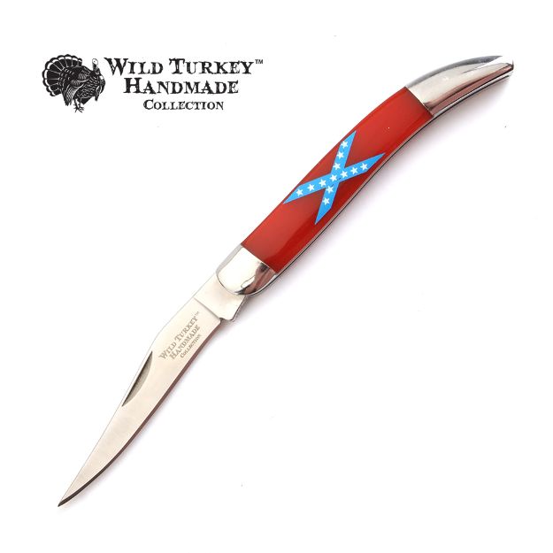 Wild Turkey Collection Manual Folding KNIFE 3.5'' Close