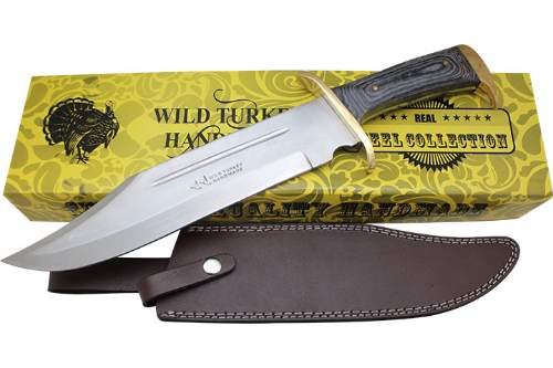 Wild Turkey Handmade Collection Knife 16'' Bowie Knife