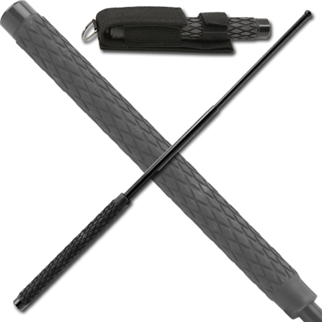 32 Inches Expandable BATON Rubber Grip With Nylon Sheath