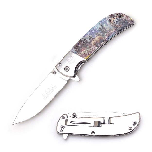 Wild Turkey Handmade Gentleman Collection Assisted KNIFE 4''Closed
