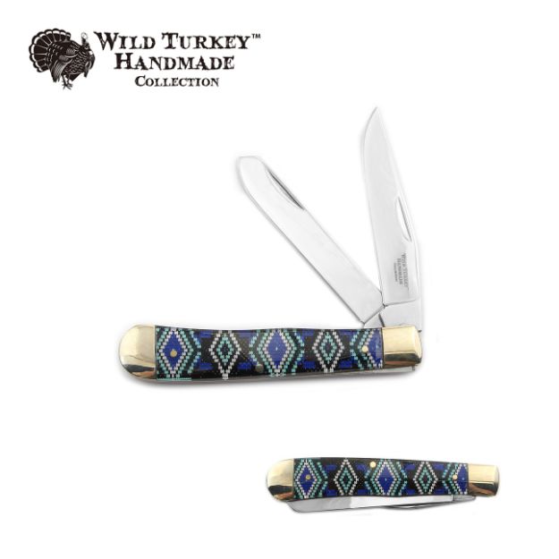 Wild Turkey Handmade Collection Blade 5113 Trapper Knife