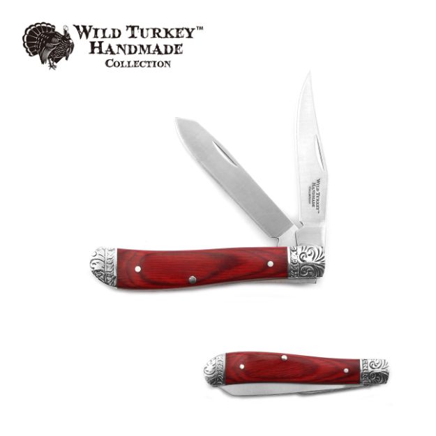 WILD TURKEY HANDMADE WT-220GW GENTLEMAN'S KNIFE