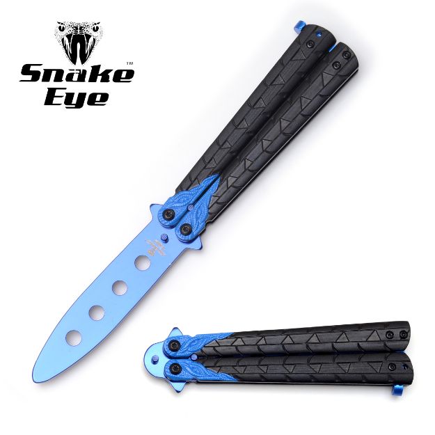 Snake Eye Tactical  PK-1157BL Practice Butterfly KNIFE