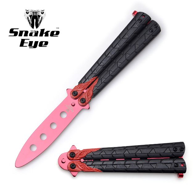 Snake Eye Tactical PK-1157RD Practice BUTTERFLY KNIFE