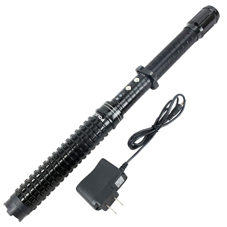 Snake Eye Black Tactical Flashlight Self Defence Stun Gun
