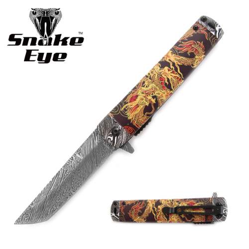 Snake Eye Tactical DG01-A Spring Assist KNIFE