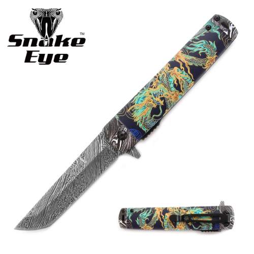 Snake Eye Tactical DG01-F Spring Assist KNIFE