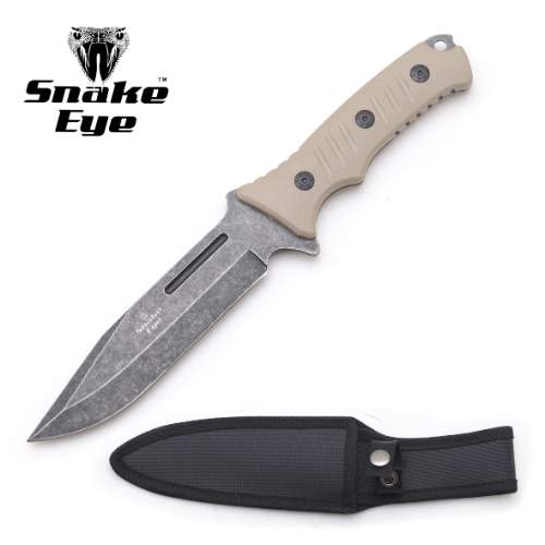 Snake Eye Full Tang Tactical Hunting KNIFE KNIFE 12'' Overall