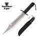 Snake Eye Fixed Blade Survival Hunting KNIFE Overall 16.5''