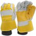 Working gloves cowhide LEATHER suede finish