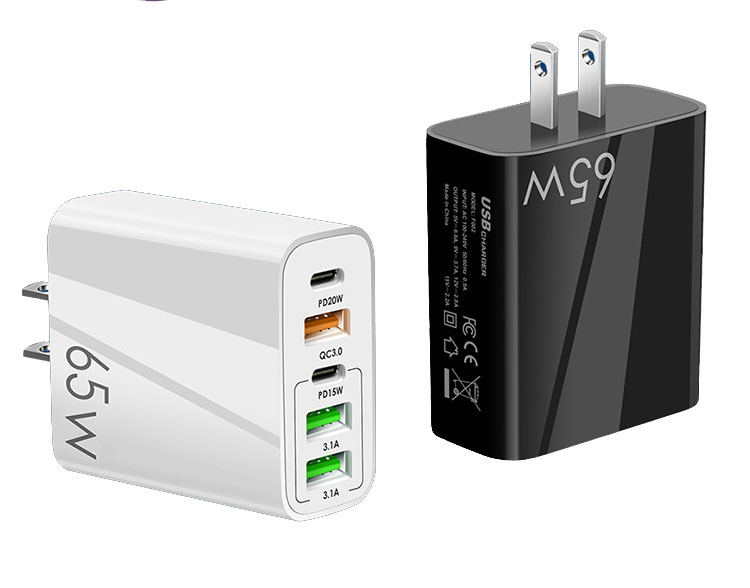 USB C Wall Charger, 5-Port Fast USB C Charger Block
